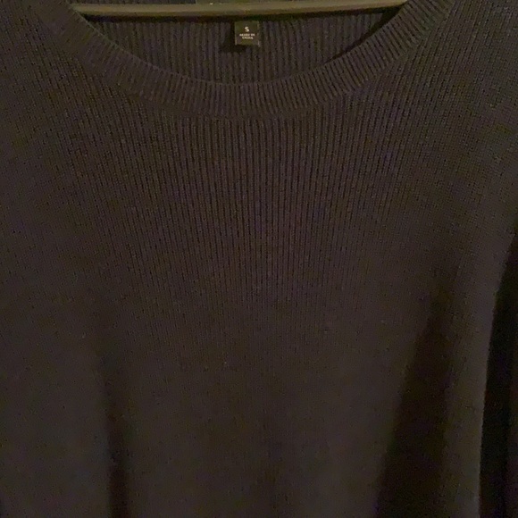Banana Republic Tie Sleeve Sweater | Blue - Picture 5 of 8